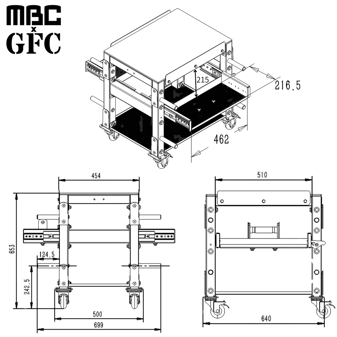 MBC×GFC ダンベルスタンドPRO – GentlemanFitnessClub