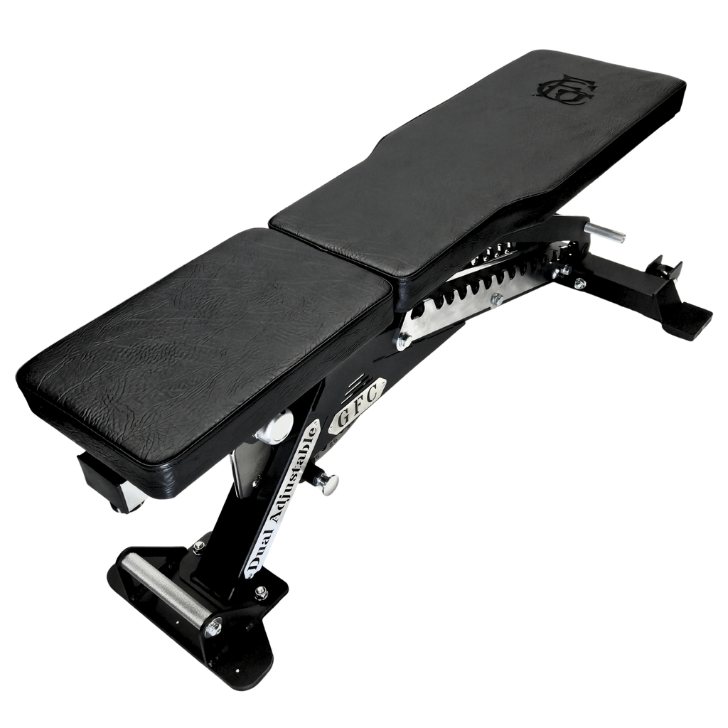 GFCコンパクトデュアルアジャスタブルベンチ – GentlemanFitnessClub