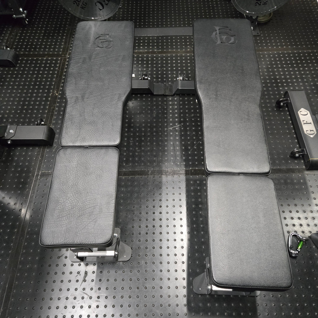 GFCコンパクトデュアルアジャスタブルベンチ – GentlemanFitnessClub