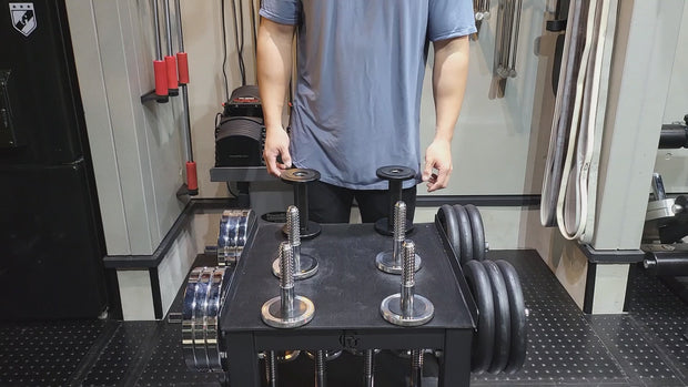 GFCダンベルセット53.6kgとダンベルスタンド　⑦ GFCダンベルセット SETⅡ（MAX53.6kg） – GentlemanFitnessClub
